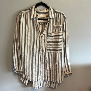 Free People Striped Tunic